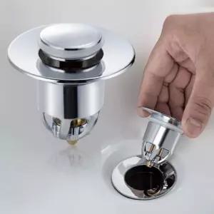 물마개 트랩 냄새 부속 세면대 팝업 배수관 부속품 뚜껑 세면기 부품 욕실 배수구 폽