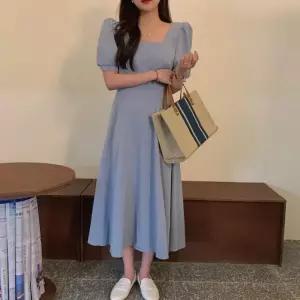 가을원피스 퍼프 오피스룩 소매 상견례원피스 여름원피스 하객룩 결혼식하객룩