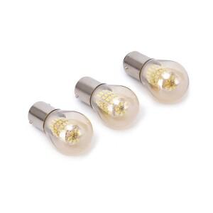 루보식 1x12-24V P21w Led 1157  밝은 자동차 빛 S25 전구 Ba15s Sinal 램프 흰색 드롭  지원