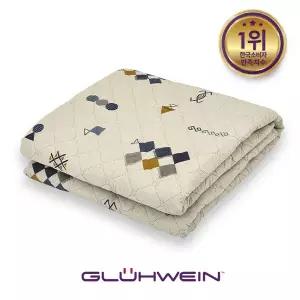 글루바인 전자파안심 타이머 물세탁 전기요 2100D 순면 더블