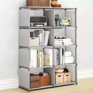 책장 수납장알찬 공간 활용 거실 미니 책꽂이 8칸