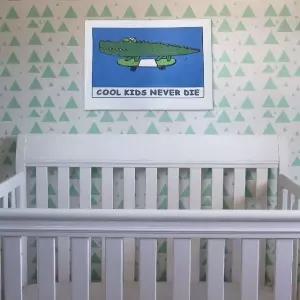 대형 패브릭 포스터 S 아기악어 (WFKB3XK)