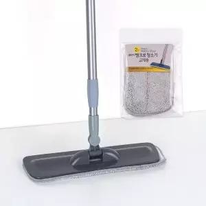 사무실길이조절걸레 탈부착 헤드 간편한 회전헤드 패드세트 2단 (WFKBHDS)