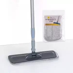 사무실길이조절걸레 탈부착 헤드 간편한 회전헤드 패드세트 2단 (WFKBHDS)