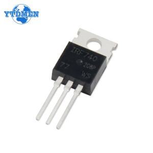 호환 5PCS IRF740 트랜지스터 TO220 MOSFET 400V 10A 필드 키트