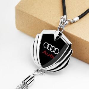 자동차 백미러 펜던트 인테리어 매달려 장식 액세서리 아우디 Sline Q7 S4 A6 TT