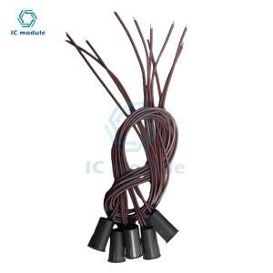 호환 홈보안도난 시스템용 마그네틱 리드 스위치 RC-33  NC 리세스 유선 윈도우 문짝 접촉 센서