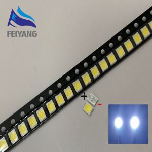 호환 100pcs  LEXTAR 2835 1210 3V 2W SMD LED 수리 백라이트 차가운 흰색