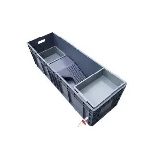 거북이 어항 집 수족관 수조 하우스 키우기 반수생 쉼터 투명 플라스틱 세트 사육 오픈형