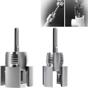 1/2 및 3/4 파이프 나사 절삭 도구 통합 내부 외부 전기 드릴 호환