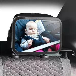 차량용 헤드레스트 아기 카시트 후방거울 유아 자동차 보조 안전 뒤보기