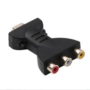 HDMI TO AV 빨간색 흰색 노란색 To 변환기 Av 3RCA 케이블 어댑터