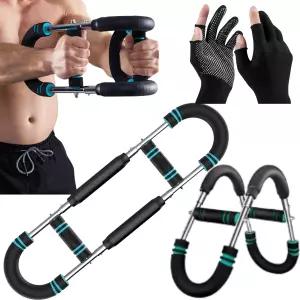 트위스터 팔 트레이너 고릴라 바 가슴 운동을 위한 3.0 운동기 업그레이드 80-110파운드 조절 가능한 저항
