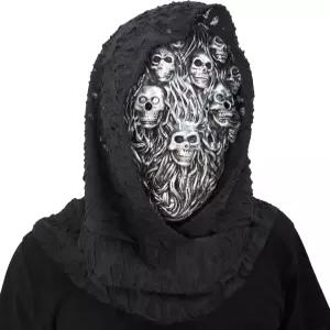 디지타이저아트 3피스 코스튬 할로윈 마스크 액세서리 세트 - 전염병 닥터 고스트 코스프레를 위한