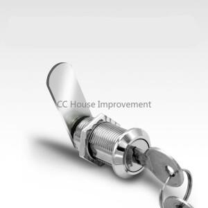 캠잠금 문짝 캐비닛 우편함 서랍 찬장 사물함 및 키 2 개  DIY 도구  16mm  20mm  30mm