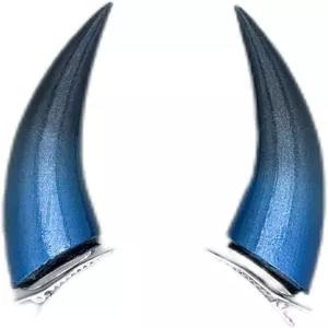 아테카탁 3D 데빌 혼 머리띠 여성 데몬 클립 할로윈 코스프레 소품