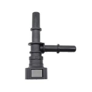 [호환품]9.49 퀵 플러그 커넥터 자동차 연료 호스용 나일론 티 어댑터 1pc 릴리스 파이프 피팅