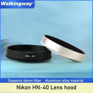 니콘 호환호환 HN-40 렌즈 후드  F3.5-6.3VR 마이크로 싱글 블랙 실버 46mm  Z50 Z30 ZFC DX 16-50mm