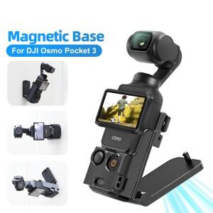 FONKEN 마그네틱 브래킷 마운트 DJI호환 오스모 포켓 3 확장 어댑터 마그넷 스티어링 홀더 호환