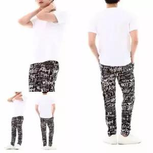 [라일리의류] Rly 남성용 9부 아이스 쿨바지 FREE 헬로우 남자