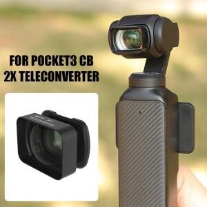 마그네틱 2X 텔레컨버터 DJl Osmo Pocket 3 부착 매크로 렌즈 클로즈업 필터 HD