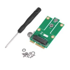 M.2 NGFF B 키 미니 소형 호환 PCI-E 변환 어댑터 카드로 SIM 슬롯 지원 3G 4G LTE 네트워크 PCIe 포트 PC