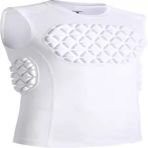 레전드핏 유소년 야구 축구 가슴 갈비뼈 보호대 패딩 압축 셔츠 지원 소프트볼 라크로스 하트 흉골