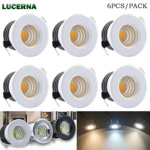 Led 스포트라이트 AC110V 220V 다운 라이트 COB 천장 명소 램프 조명 실내 통 룸 주방 쇼케이스 캐비닛