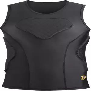 축구 야구 소프트볼 럭비 농구용 DGXINJUN 남성 패딩 가슴 갈비 보호대 조끼 4패드 셔츠