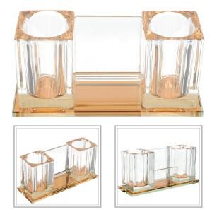 크리스탈 아크릴 마이크 스탠드 데스크탑용 안전한 논슬립 베이스  크기 호환 스튜디오 KTV 사무실용