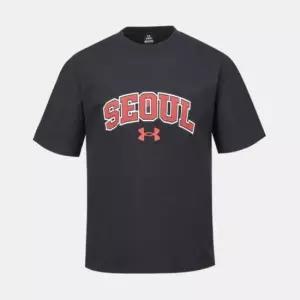 언더아머반팔티 GQT 6006002-001 APAC 서울 시티 티