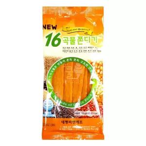 16곡물쫀디기 120g 1개 16곡물쫀디기 곡물쫀디기 곡물쫀드기 쫀디기 쫀드기