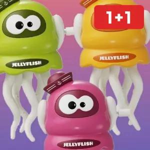 유아 어린이 댄스인형 자동 음악 문어장난감 생일선물 해파리  1+1