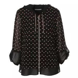 [롯데백화점]벨리시앙 시스루 집업후드점퍼 JP5331