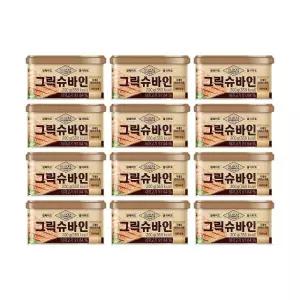그릭슈바인 캔햄 200g x 12개