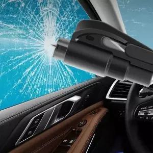 차량비상탈출기구 안전열쇠고리 자동차용품 차량용비상망치 (WFKBXVT)