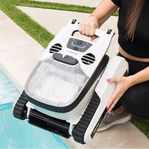 풀빌라 로봇 청소기 자동 펜션 수중 모델 무선 SHARK 24년 풀장 신형 바닥 수영장