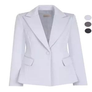 [비비드 시크릿가너]여성 메종 스판 싱글 버튼 겨울 정장 자켓