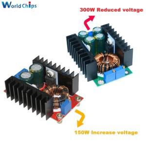 Diymore DC 부스트 컨버터 스텝 다운 벅 아두이노용 전원 모듈 LED 드라이버 XL4016 9A 300W 150W 5-40V ~