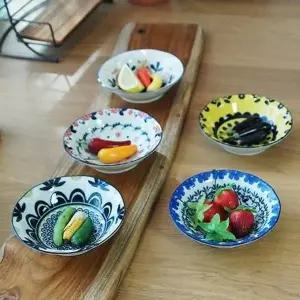 폴란드 OS81ZH09 스타일 스타일 찬기 5P 세트 고품질 접시 도자