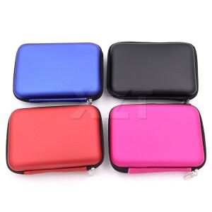 휴대용 2.5 HDD 가방 외부 USB 하드 드라이브 디스크 보관 PC 노트북 상자 미니 소형 호환 Usb 케이블 케이