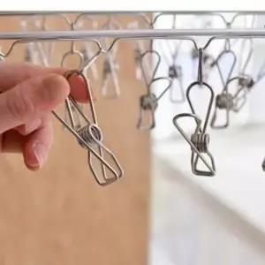 ( )건조대 스텐 양말 빨래집게 수건 걸이 옷걸이 집게 세탁기 수건