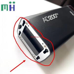 Godox AD200 플래시 헤드 고정 메탈 패널 커버 프로 교체 수리 예비 부품