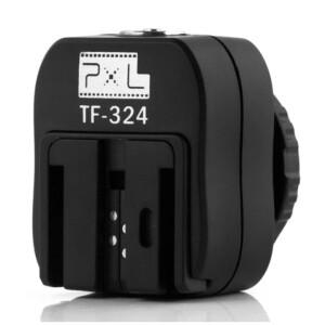 캐논 호환 니콘 펜탁스 카메라용 TF-324 핫슈 컨버터 어댑터 소니호환 A 플래시용 PC 싱크 소켓 지원 트리