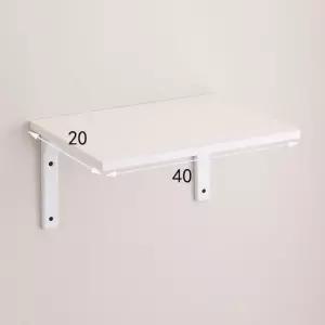 벽걸이 형 심플한 다용도 실선반 모듈선반 수납선반 미니 1단 벽선반 원목