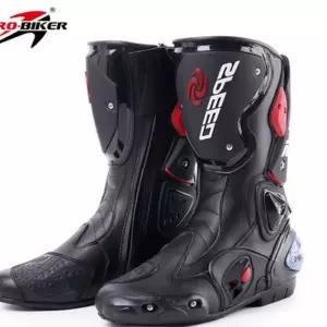 오토바이 슈즈 프로바이크 남성 방수 워커 신발 밑창 가죽