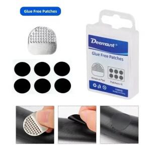 1세트 수리 패치 Glueless 자전거 내부 타이어 도구 키트 고무 펑크