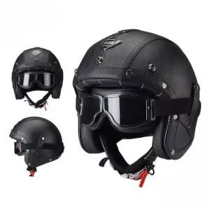 클래식바이크헬멧 오토바이 크루저 그레이 할리헬멧
