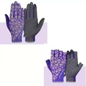 고급 엘라 잔꽃 메쉬 장갑 JK 반장갑 봄 여름 가을 등산 여성 스포츠 운전 바이크 쿨 자전거 등산장갑