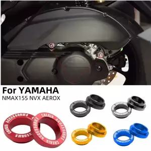 에어 필터 나사 장식 커버 YAMAHA NMAX155 NVXAEROX -2024 액세서리 용 알루미늄 합금 꾸준한 켓 수정됨